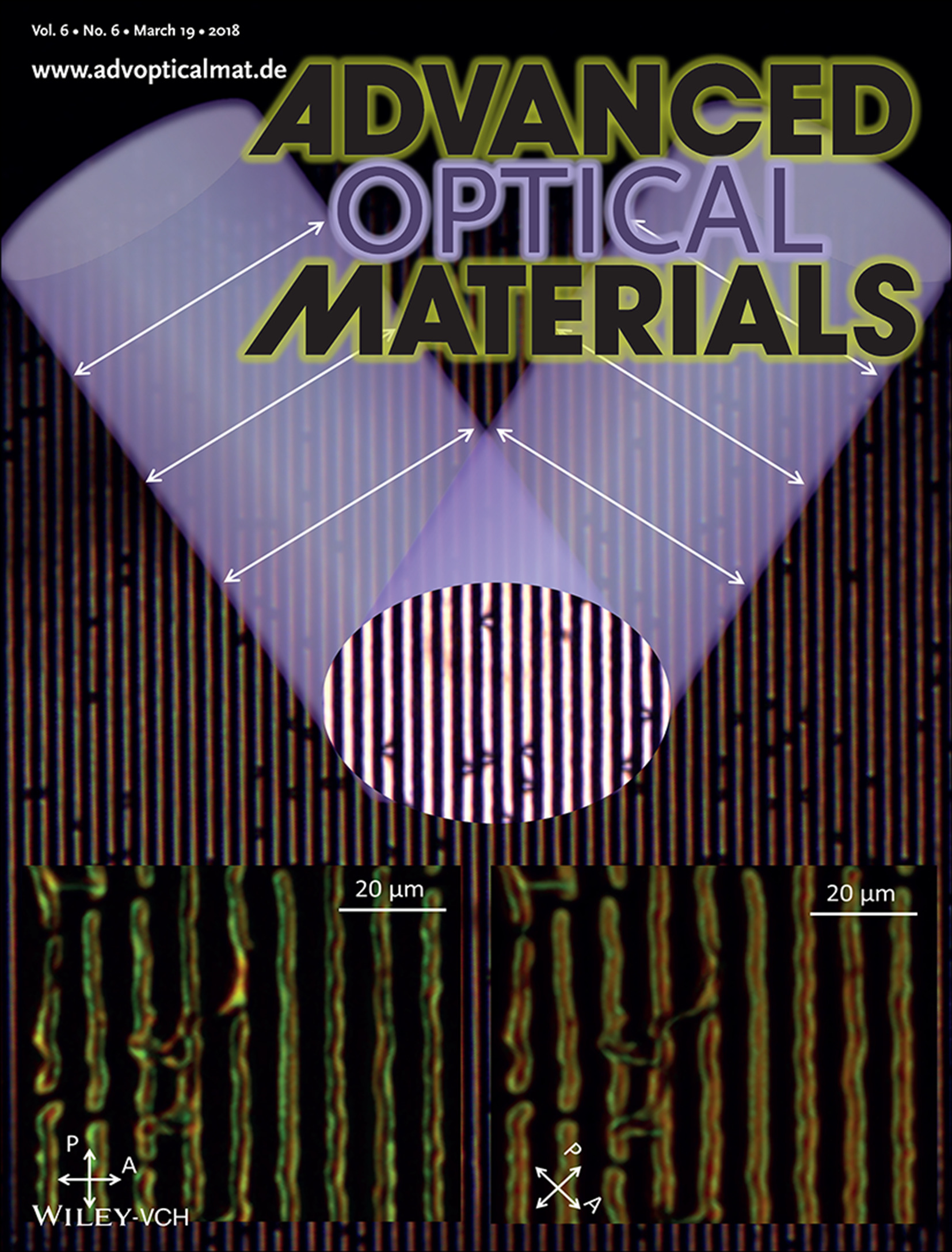 Back cover of March 2018 issue of Advanced Optical Materials